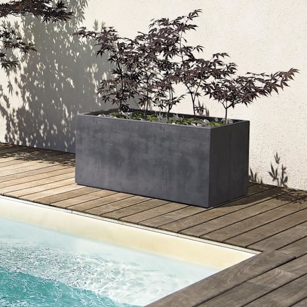 Muret Planter - DEROMA - Millennium R - Antracit - Med vattenreserv - 79 cm