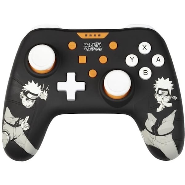 Gamepad - KONIX - Naruto - Svart - Switch