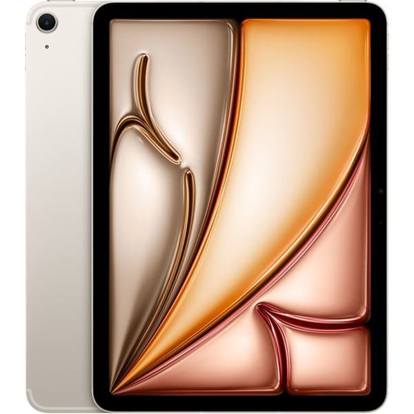 Apple - iPad Air M4 (2026) - 11" - Wi-Fi + Mobil - 128 GB - Starlight