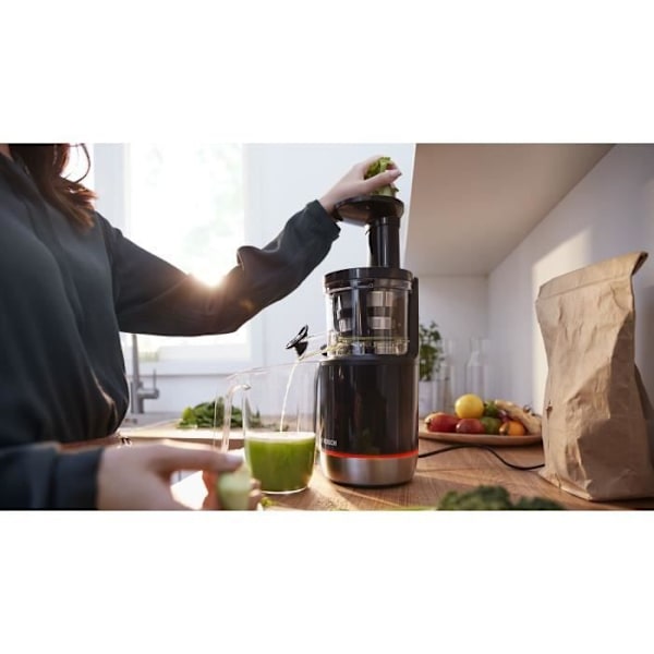 BOSCH VITA EXTRACT MESM731M Juice extractor - Svart / rostfritt stål