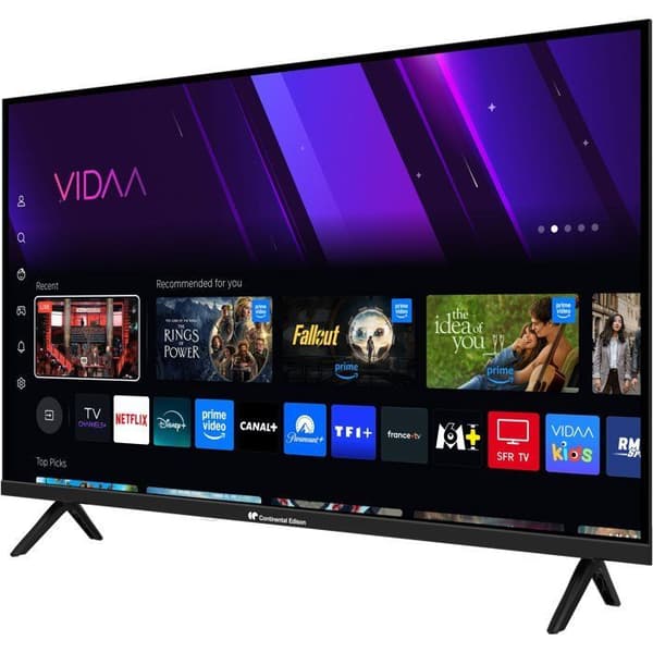 CONTINENTAL EDISON - CELED32SVHD26B6 - 32'' (80 cm) LED HD-TV - SMART VIDAA - 2xHDMI - 2xUSB