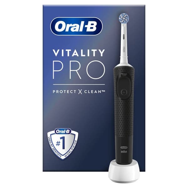 Tandborste - ORAL-B - Vitality Pro - Svart - Elektrisk