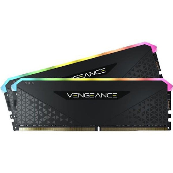 RAM -minne - Corsair - Revenge RGB RS DDR4 - 32GB 2x16GB DIMM - 3600 MHz - 1,35V - Svart (CMG32GX4M2D3600C)