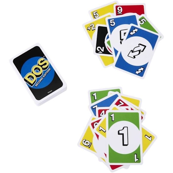 UNO DOS - MATTEL-SPEL - HNN01 - MATTEL UNO-KORTSPEL