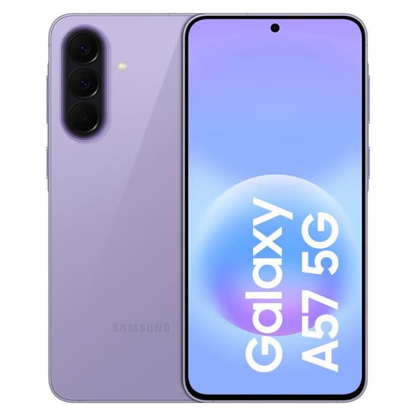 SAMSUNG Galaxy A57 5G AI Smartphone 128 GB Lavendel