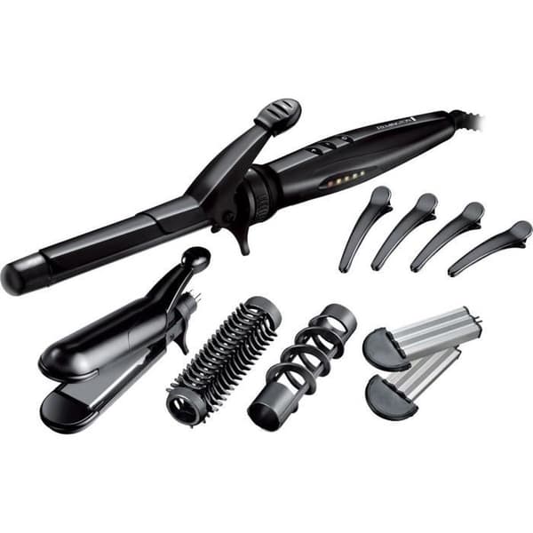 Remington S8670 Ceramic Ionic 5-i-1 multistyler med 4 tillbehör, upp till 190°C