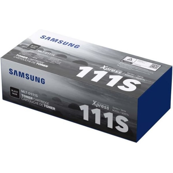 Samsung MLT-D111S svart tonerkassett (SU810A) för M2020 / M2020W, M2022 / M2022W, M2070 / M2070W, M2070F / M2070FW, M2026 / M2026W