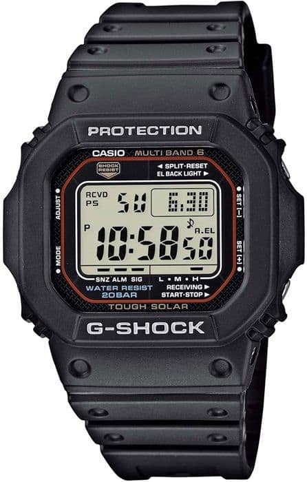Klocka - CASIO - G-Shock The Origin - Solfunktion - Stöttålig - Svart män