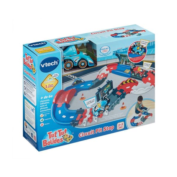 VTECH - TUT TUT BOLIDES - PIT STOP KRETS - Flerfärgad