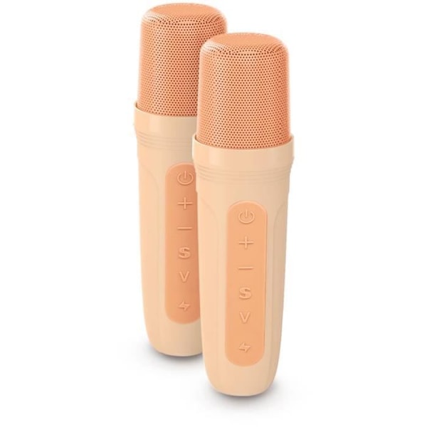 Upplyst karaokehögtalare - BIGBEN - Fiske - Bluetooth, 30W, 2 USB-C trådlösa mikrofoner, Equalizer, Li-on batteri