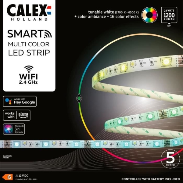 LED -band 5M 24W RGBCCT + TELC