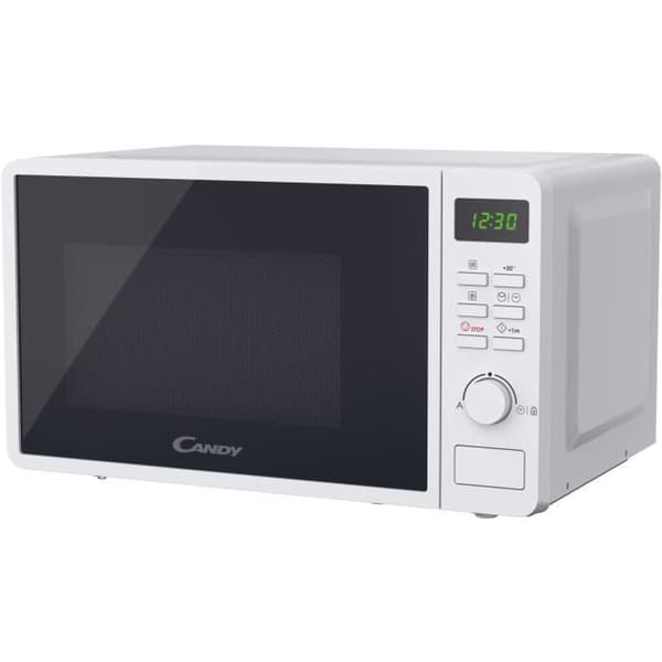 CMWA20SDLWLI CANDY Idea Mono Mikrovågsugn - 20L - MO: 700W - Digital UI - 5 effektnivåer - Vit