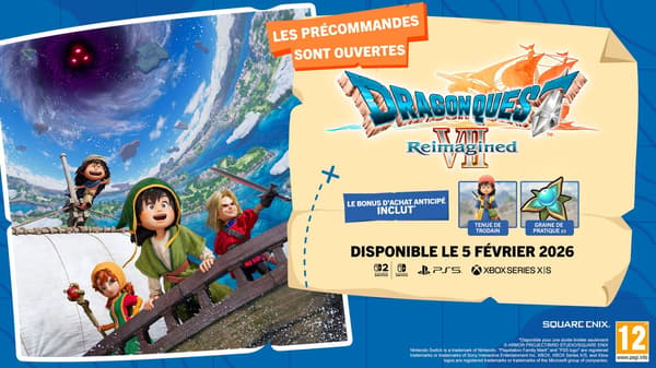 Dragon Quest VII Nytolkad - Nintendo Switch-spel