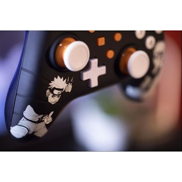 Gamepad - KONIX - Naruto - Svart - Switch