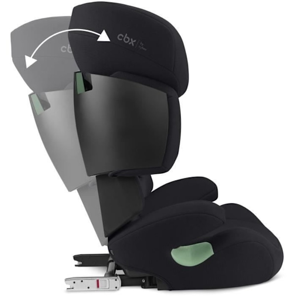 CYBEX Solution X i-Fix bilbarnstol - Från 3 till 12 år - Pure Black