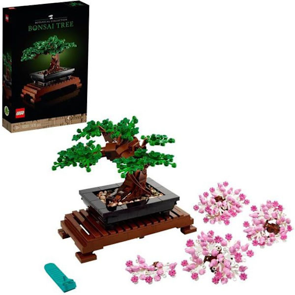 LEGO Creator Expert 10281 Bonsai Creative Hobby för vuxna, DIY DIY botanisk dekorationssats