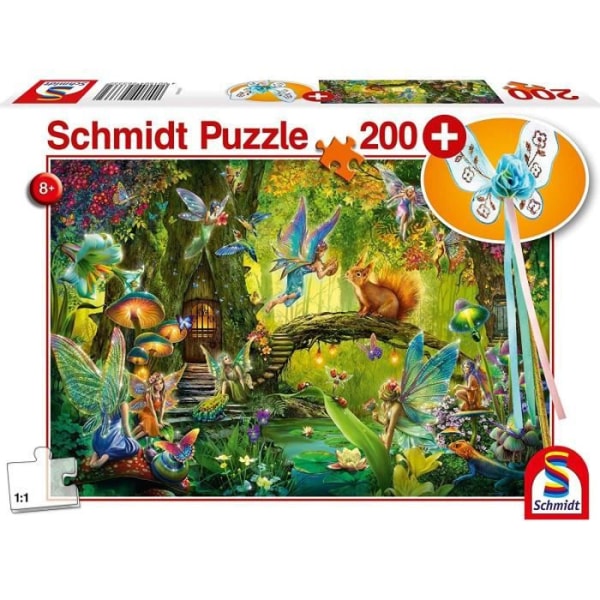 Sagor i skogen - med tillägg (Magic Wand) - 200 st - Schmidt Spiele