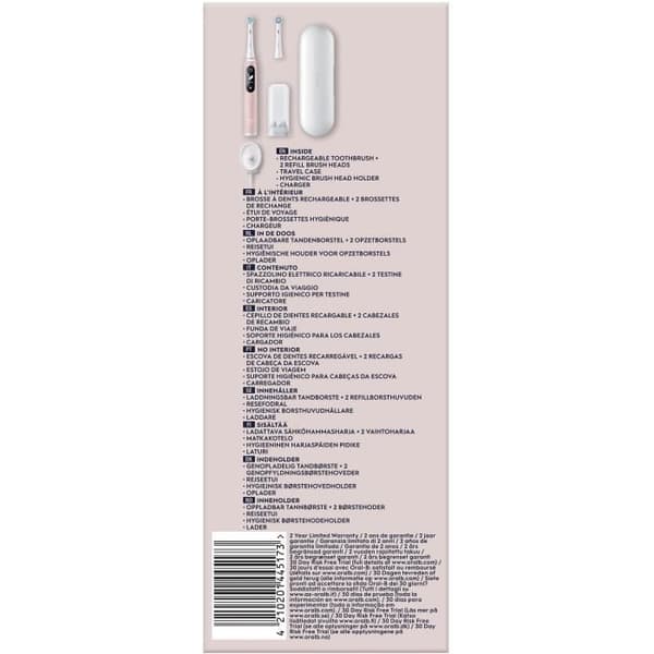 Tandborstar - ORAL-B - iO6n-serien - Rosa sand - Elektriska
