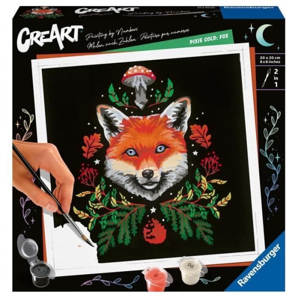CreArt - 20x20cm - Fox / Fox - Pixie Cold Edition
