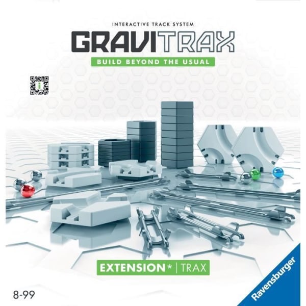 GraviTrax Trax förlängningssats / skenor - 224142 - Från 8 år Ravensburger