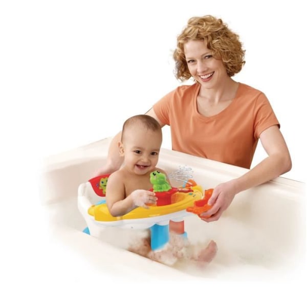 VTECH BABY - Super 2 i 1 interaktiv badstol - badleksak