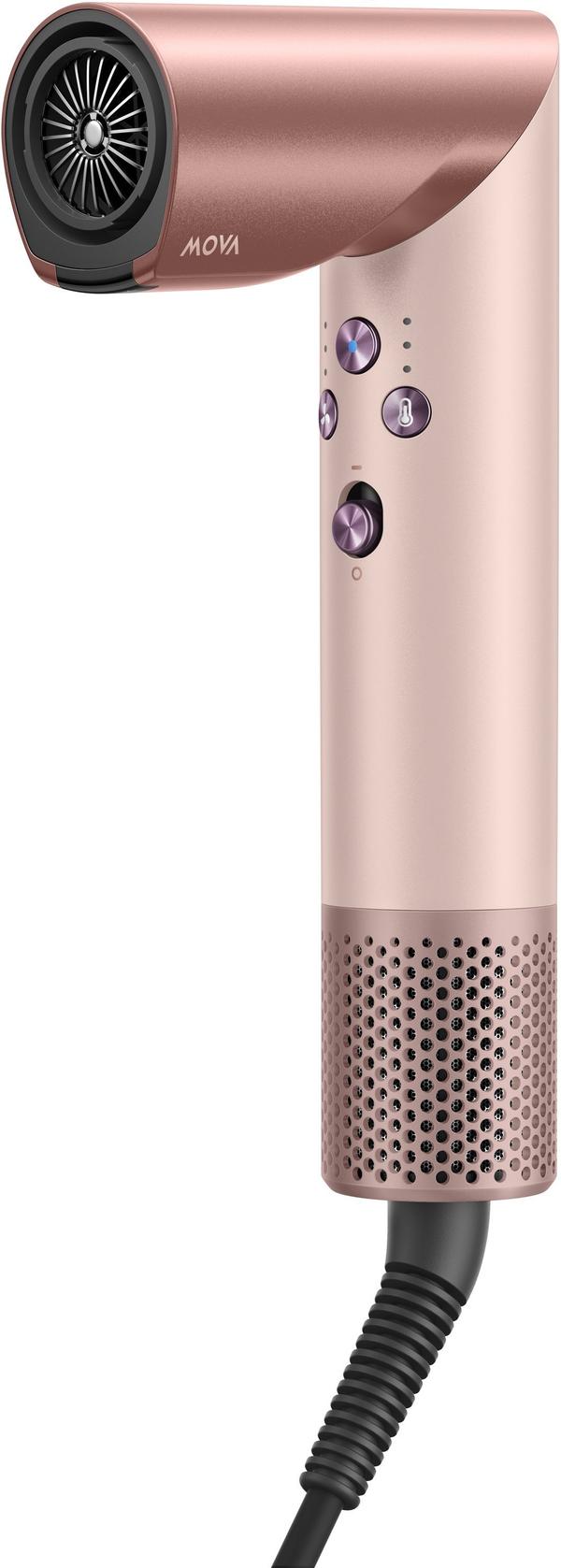 Hårtork - MOVA - TURBO - Tyst - 240 V - Vit