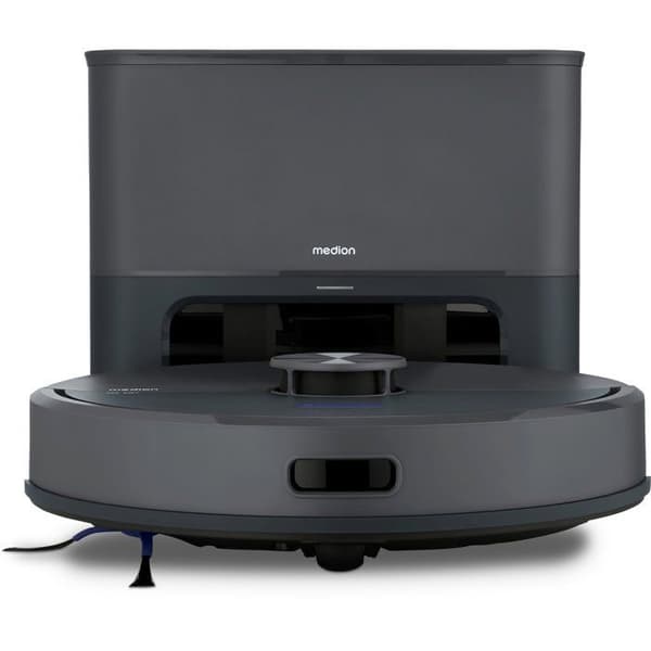 Robotdammsugare - MEDION MD100021 X22SW+ - 165 min - 5000 Pa - Laser Navigation - 2,5 L - Grå