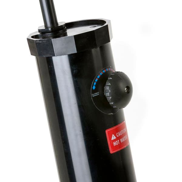 Solcellsdusch - GRE - PVC-modell - 9 L - Mått Ø11 cm x H:220 cm