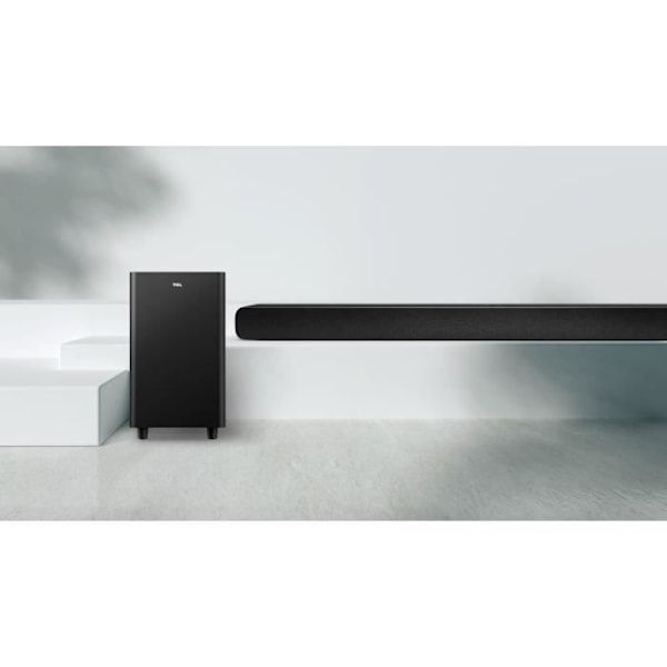 TCL TS8212 - 2.1.2 soundbar - Trådlös subwoofer - Dolby Atmos - HDMI eARC - Bluetooth - 300W