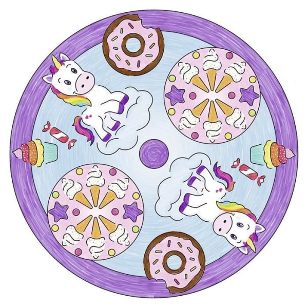 RAVENSBURGER Mandala design Unicorn