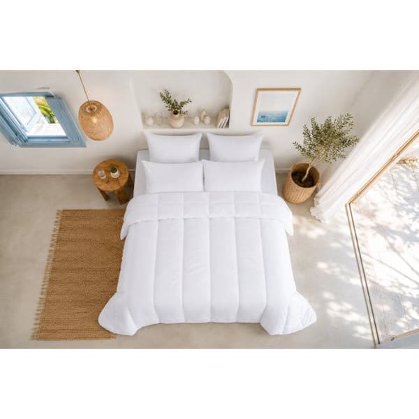 BLANREVE Lätt mikrofiberduvet - 220 x 240 cm - Vit