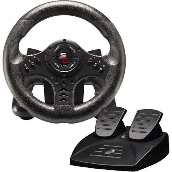 SUBSONIC - SV450 - Racing Wheel - Kompatibel Xbox -serie, Switch, PS4, Xbox One, PC (programmerbar)