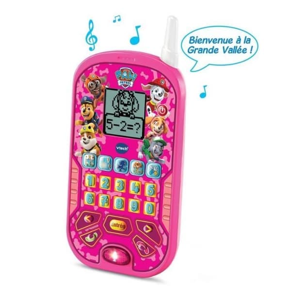 VTECH - PAW PATROL - Den pedagogiska smartphonen - Rosa