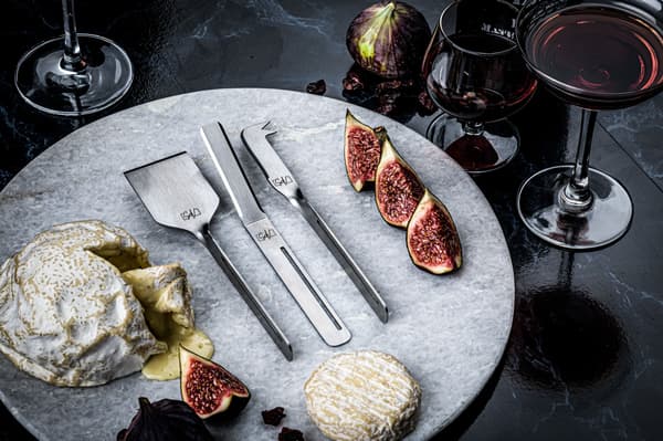 Ost- och smörknivset - LIFESTYLE - Rostfritt stål - 6 delar - Silver