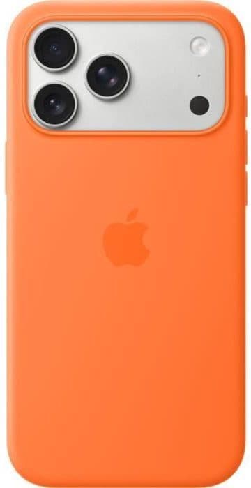 APPLE iPhone 17 Pro Max - Silikonskal med MagSafe - Orange