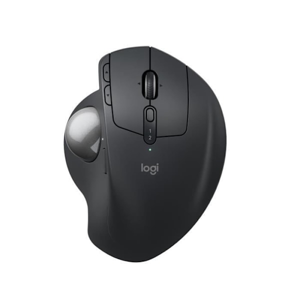 Ergonomisk mus - Trådlös - Logitech - MX ERGO S - Grafit