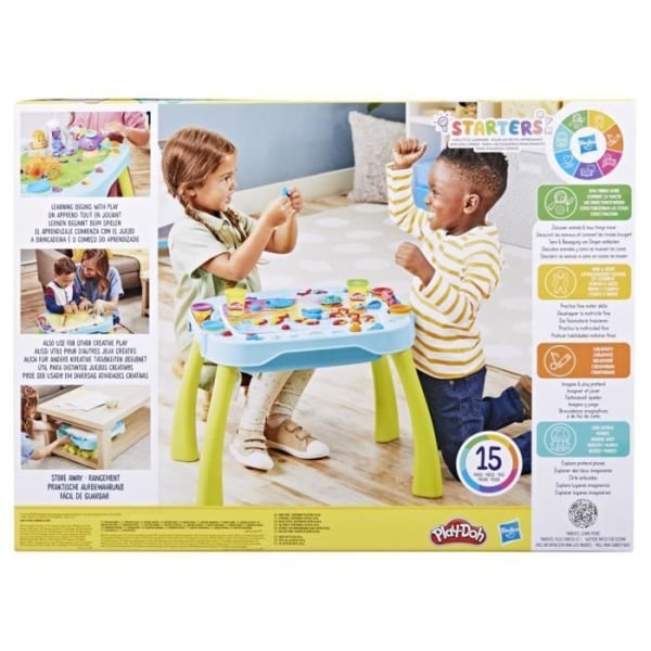 Play-Doh My 1st reverso creation table, barnleksaker med modelllera