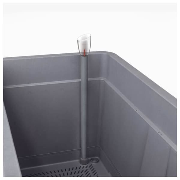Kubblomkruka - DEROMA - Cosmo - Pärla - Med vattenreserv - Hjul - 38 cm