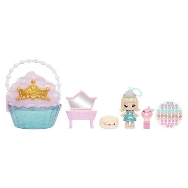Yummiland Skönhetsväska Lekset + Läppglansdocka - Cupcake Skönhetsväska