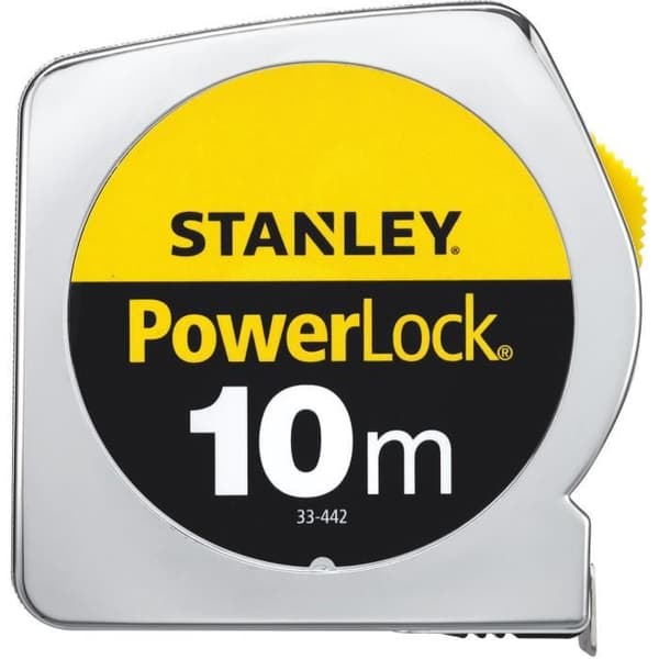Mått - STANLEY - 1-33-442 - 10 mx 25 mm - Powerlock Classic ABS