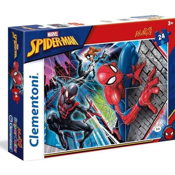 Clementoni -24 Maxi Pieces - Spider-Man
