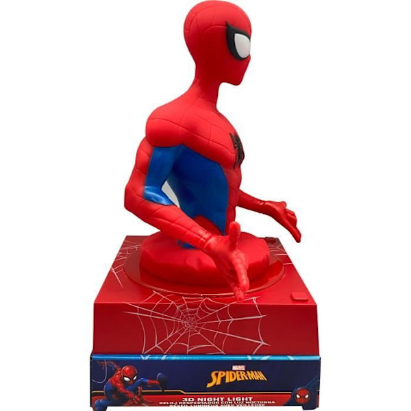Spiderman 3D-figur väckarklocka - BARN LICENSERING - SPD3621