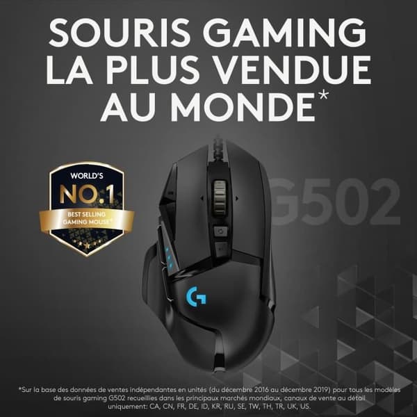 Logitech G502 HERO Gaming Mouse
