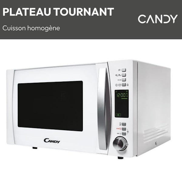 CANDY - CMXW30DW - Mikrovågsugn - Vit - 30L - 900W - Fristående