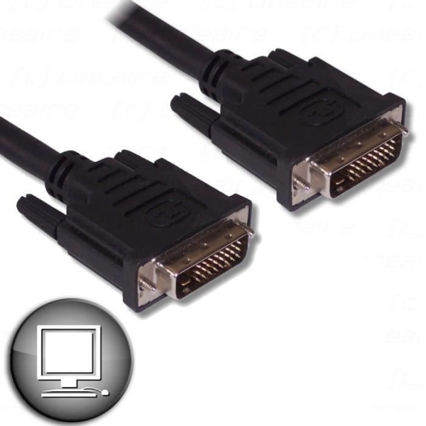 DVI-D Dual Link man / hankabel 2m