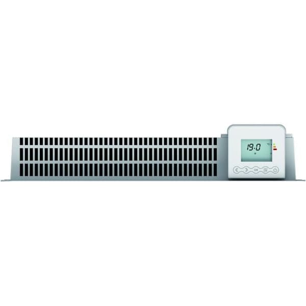 Väggmonterad elektrisk konvektorvärmare - 1000W - WARM TECH - 230V - Upp till 30m³ - Vit