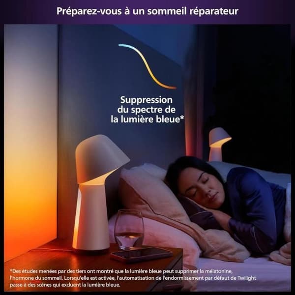 PHILIPS Hue W ansluten lampa
