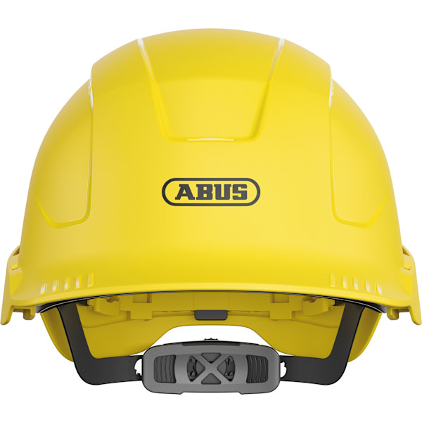 Industriskyddshjälm - ABUS - SCATOR - Gul