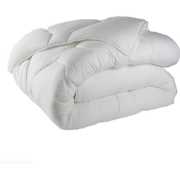 Tempererat täcke 350gr/m² Anti-dammkvalster LOVELY HOME - 240x260 cm - Vit