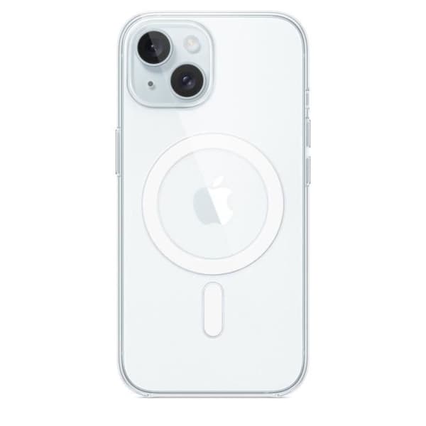 APPLE - iPhone 15 - Genomskinligt skal med MagSafe